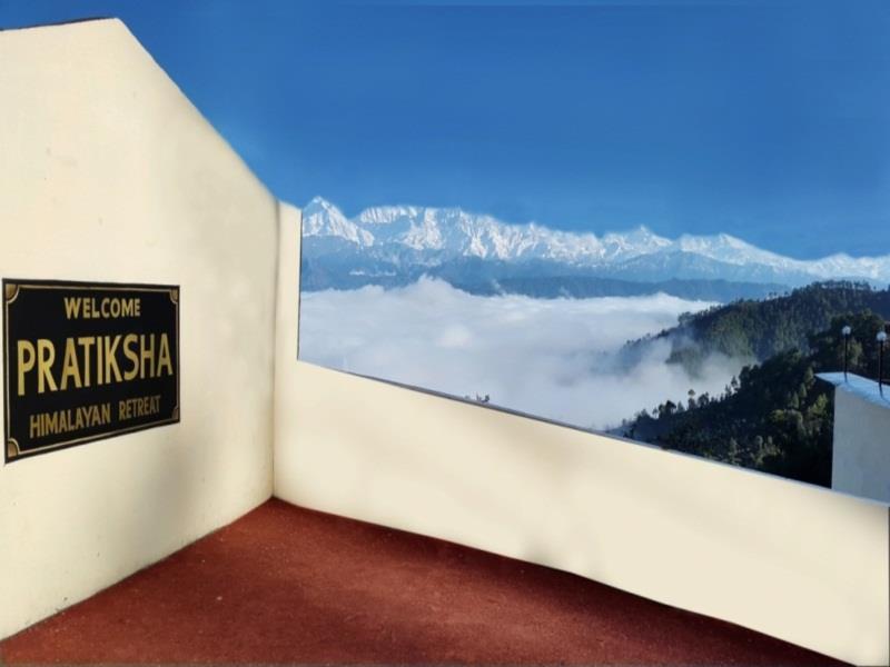 Pratiksha Himalayan Retreat Hotel Kausani Esterno foto